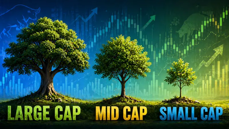 Large Cap, Mid Cap & Small Cap — Build Your Financial Garden