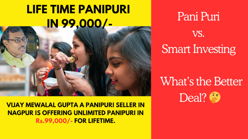 The Smart Money Move: Investing vs. Spending – A Lesson from Pani Puri